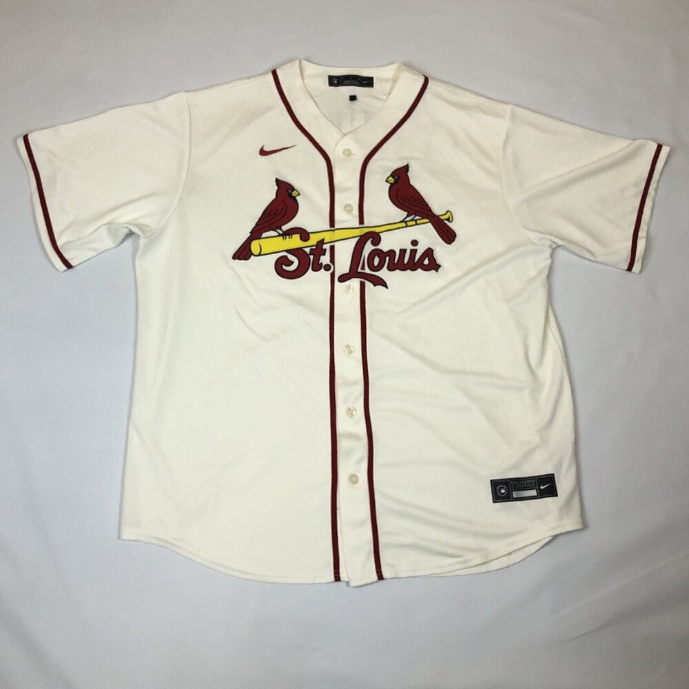 Nike St. Louis Cardinals Baseball Nolan Arenado #28 Home Cream Jersey Size XL